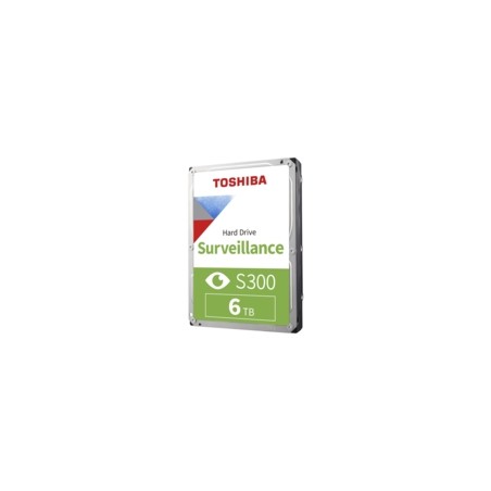 Toshiba S300 6TB Surveillance Hard Drive - High-Performance 35 SATA-600 5400RPM for Reliable Security Solutions